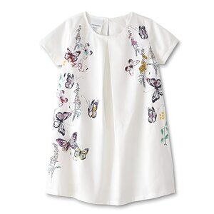 5/$20 NEW 7 Girls Lined Butterfly & Floral Print Dress